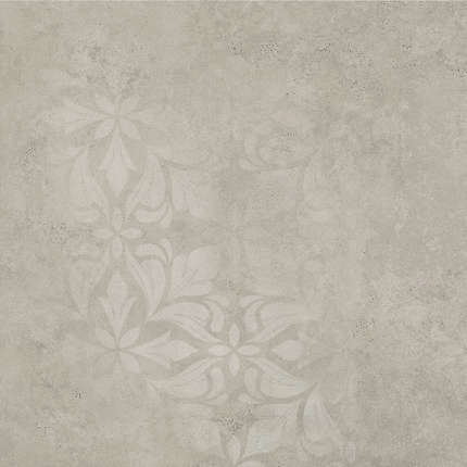 Керама Марацци Хадду Серый Светлый Матовый Декорированный 40.2x40.2x0.8