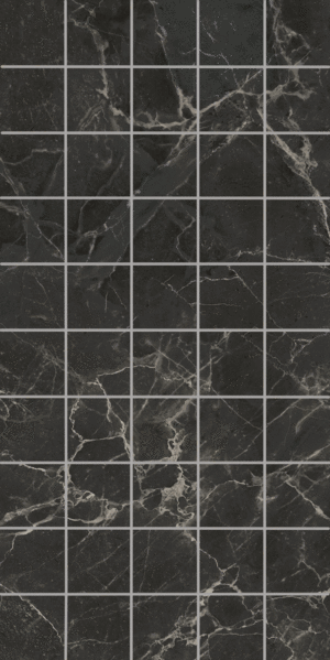 Чипсет Чёрный Глянцевый Обрезной 30x60x0.9 (300x600)