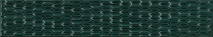 Керама Марацци Левада Зеленый Темный Глянцевый 40х7