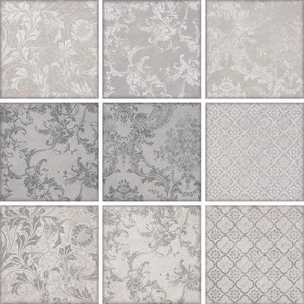 Керама Марацци Марчиана Микс серый 20х20