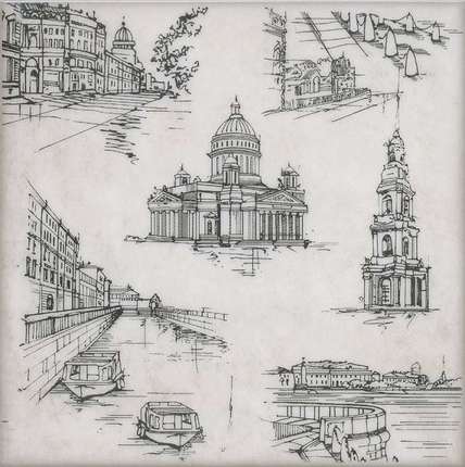 Керама Марацци Марчиана Dec. SpB 20х20