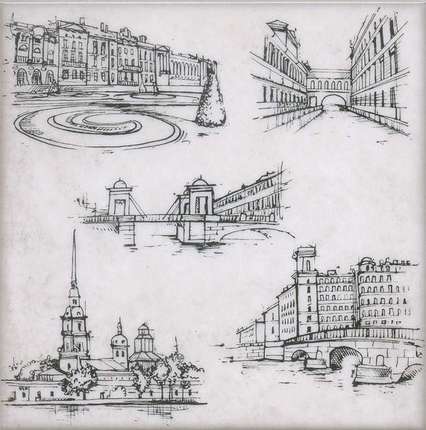 Керама Марацци Марчиана Dec. SpB 20х20 2