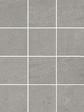 Керама Марацци Матрикс Серый Полотно из 12 частей 9.8х9.8