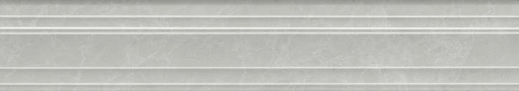 Керама Марацци Монте Тиберио Багет Серый Глянцевый Обрезной 40x7.3x2.7