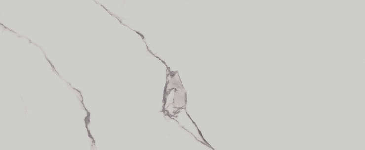 Керама Марацци Монте Тиберио Клееная Белая Лаппатированная 33x80x0.9