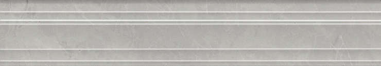 Керама Марацци Риальто Багет Серый Светлый Глянцевый Обрезной 40x7.3x2.7