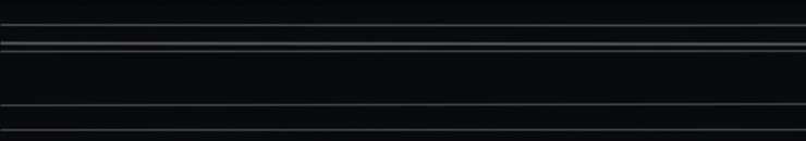 Керама Марацци Синтра Багет Черный Матовый Обрезной