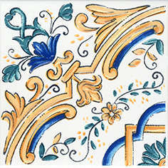 Керама Марацци Соларо Капри майолика 484