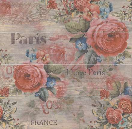 Керама Марацци Стори Вуд Цветы 80х80