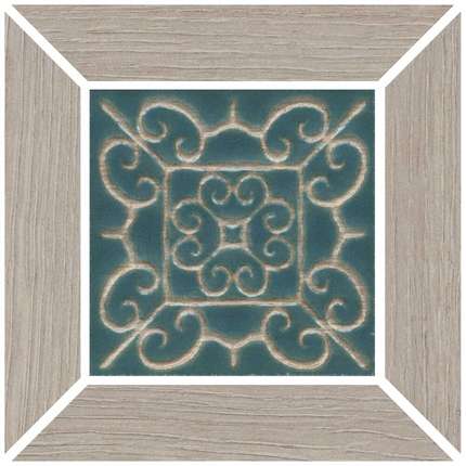 Керама Марацци Тровазо Вставка Наборный Серый Матовый 13x13x0.9