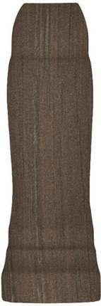 Керама Марацци Тровазо Угол Внешний Коричневый Темный Матовый 8x2.9x1.4