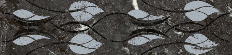 Керама Марацци Тубкаль Чёрный Глянцевый Обрезной 30x7.2x0.9