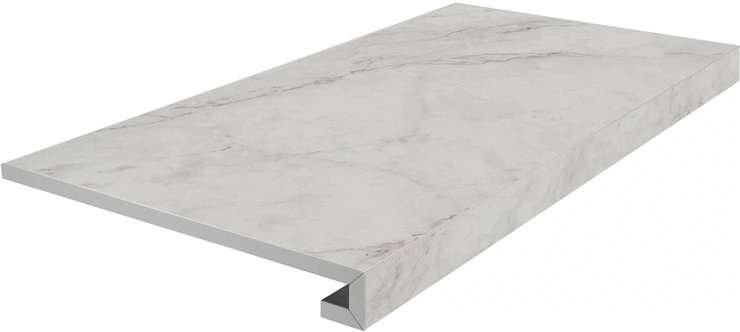 Керама Марацци Тубкаль Фронтальная Клееная Белый Матовый Обрезной 33x60x0.9