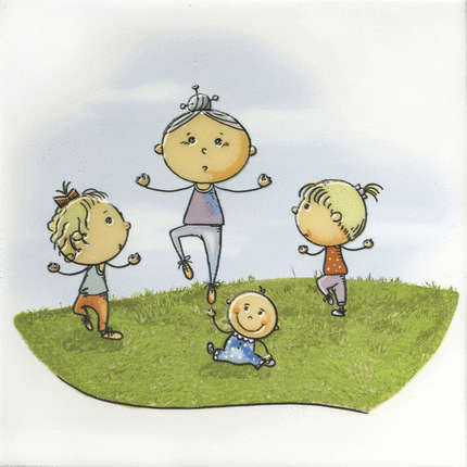 Керама Марацци Веселые старты Йога