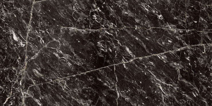 Керамин Найт Черный Подполированный 60х120 