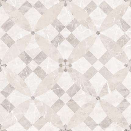 Керамин Рива Бежевый с орнаментом 3Д