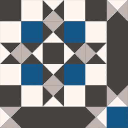 Керлайф Victorian Dreams Windsor Blue 45.2x45.2