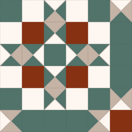 Керлайф Victorian Dreams Windsor Green 45.2x45.2