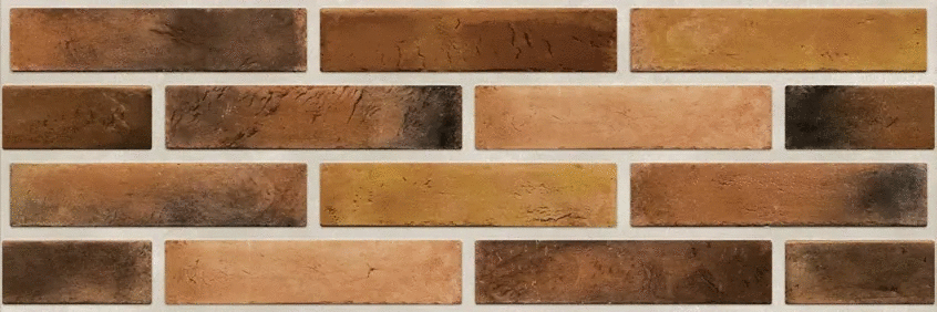 Керамогранит King Star Ceramic Brick 111 RsMT 30х90 (900x300)