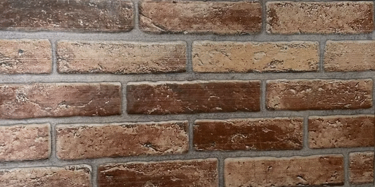 Кинг Стар Керамик Brik Red Матовая 30х90