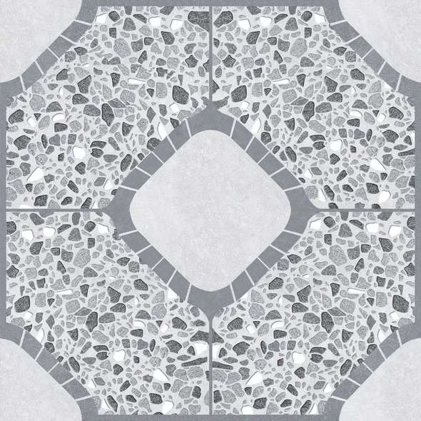 6782 Керамогранит King Star Ceramic Paradise Gray матовая 59х59 (590x590)