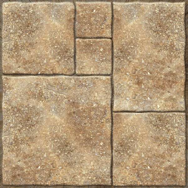 271020 Керамогранит King Star Ceramic Rosha restik cream dark матовая 60х60 (600x600)