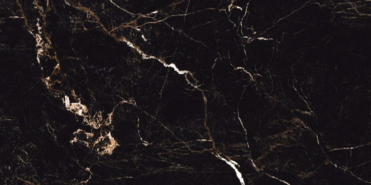 Кинг Стар Керамик Marble Style 9544 Jasmin Black PGL 60x120