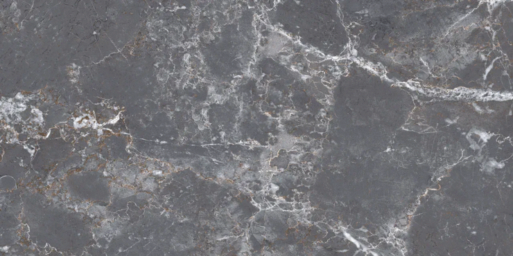 Кинг Стар Керамик Marble Style 9825 Diamond Gray Dark PGL 60x120