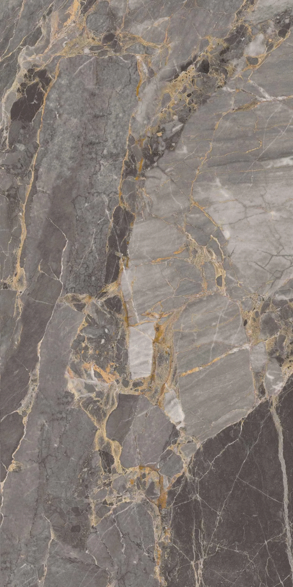 Настенная плитка LV Granito Scolate Brown Stonela Mocha Carving 60x120 (600x1200)