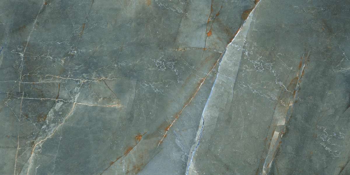 Керамогранит Lamore Ceramic Talisman Azul Polished 60х120 (1200x600)