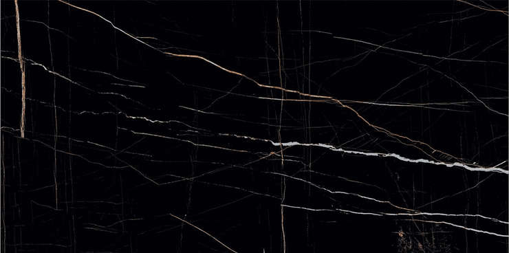 Lamore Ceramic Titan Black Highgloss 60x120