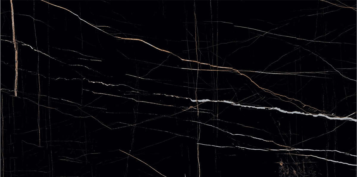 Керамогранит Lamore Ceramic Titan Black High Gloss 60х120 (1200x600)