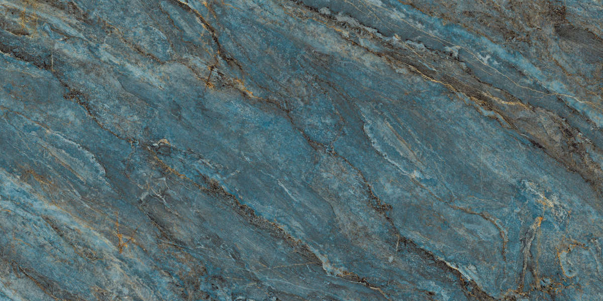 Бирюзовый 60х120 Лаппатированный Шайн (1200x600)