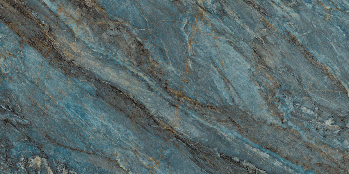 Бирюзовый 60х120 Лаппатированный Шайн (1200x600)