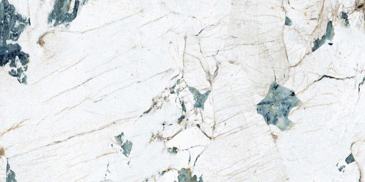 Лапарет Crackstone Aqua Бирюзовый 60х120 Лаппатированный Шайн