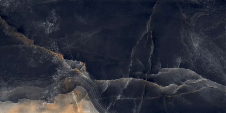 Лапарет Interstellar Black Чёрный 80х160 полированный