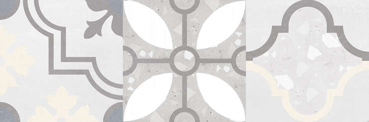 Лапарет Woody Серый узор 75x25