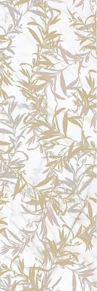 Golden White Satin Decoro Foliage (компл. из 2х шт.) (400x1200)