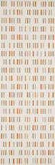 Ivory/Taupe/Orange Decoro (220x662)