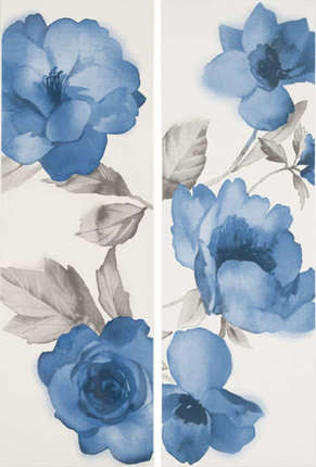 Марацци Италия Colourline White/Blue Decoro