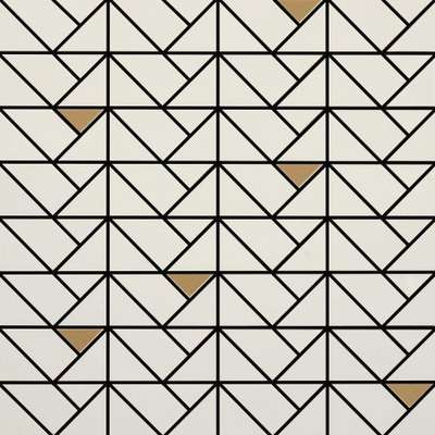 Cream Mosaico Bronze (400x400)