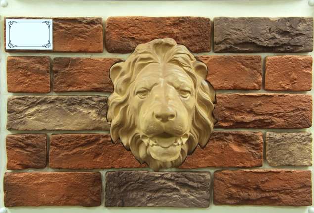 Мастерская камня Кирпичные фактуры Шамотный микс