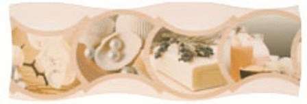 Майолика Siroco Bano Crema Dec.