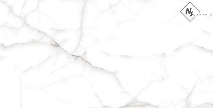 NS Ceramic Керамогранит Белый Глянцевый 120x60 NSC1276