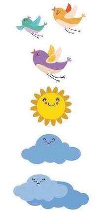 Нефрит Kids Sky (компл. из 5 шт)