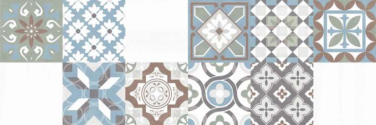 Ай.Тайлс Charme Cristal Cementina Mix