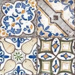 Новабелл Materia Decoro Vietri Mix 15x15