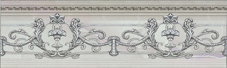 Новакера Royal Silver Listello Ornato Silver 30x9