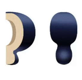 Петрасерс Grand Elegance Angolo Esterno London Blu 2.5x5