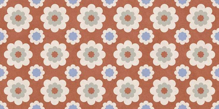 Пиемме Homey Flower Cotto Nat-Ret 60x120